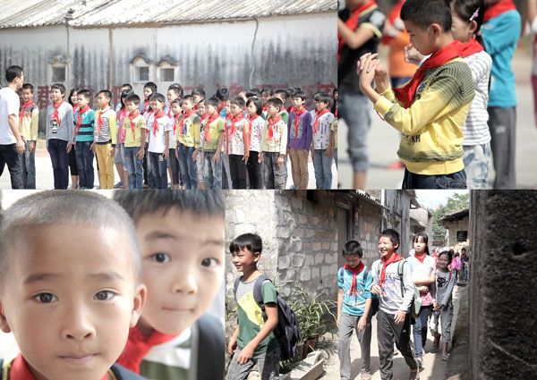 [2015普宁站项目]君泰“一分爱心”自愿者探访慰问普宁贫困小学